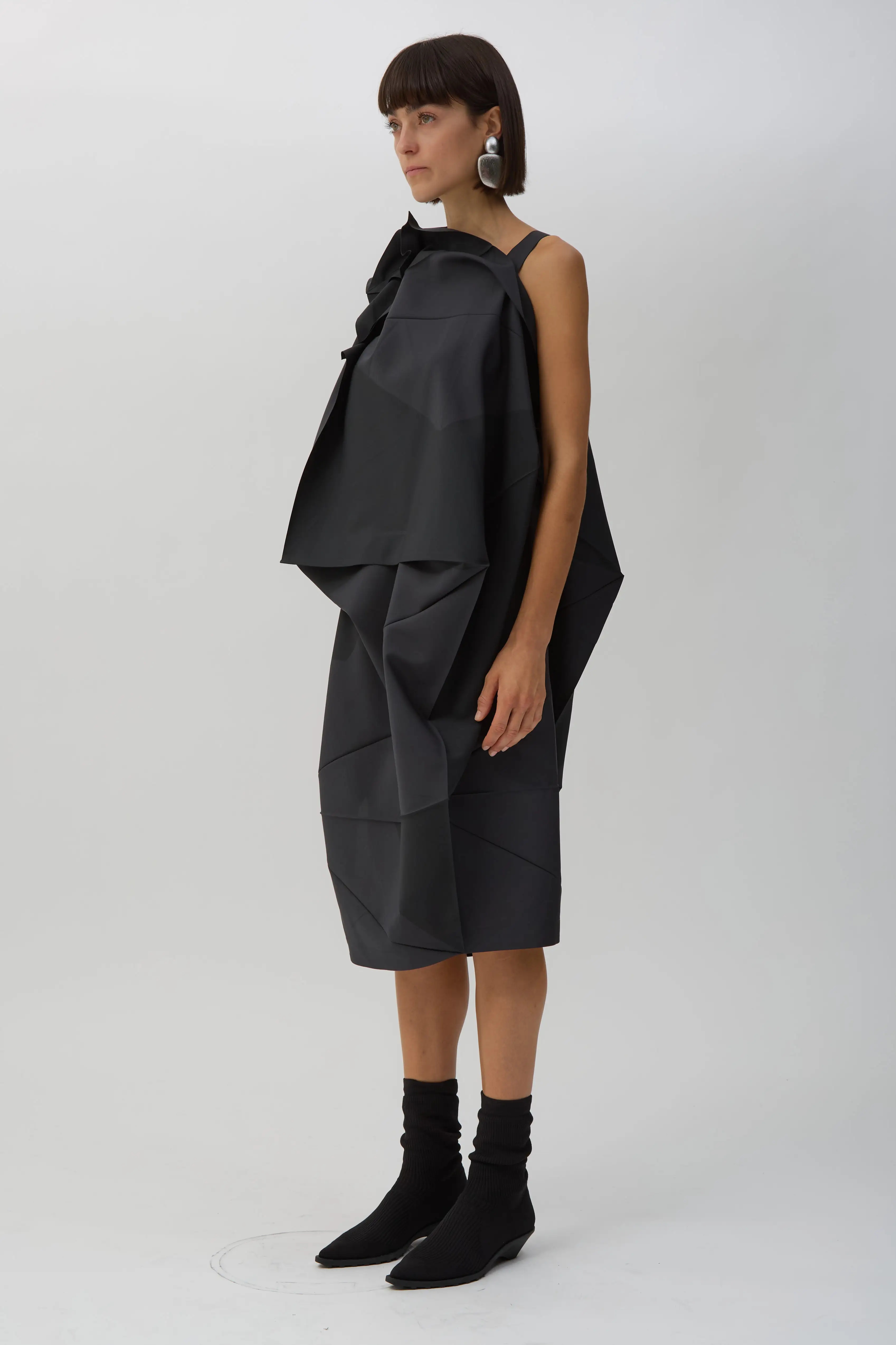 Gray No.17 Print Dress