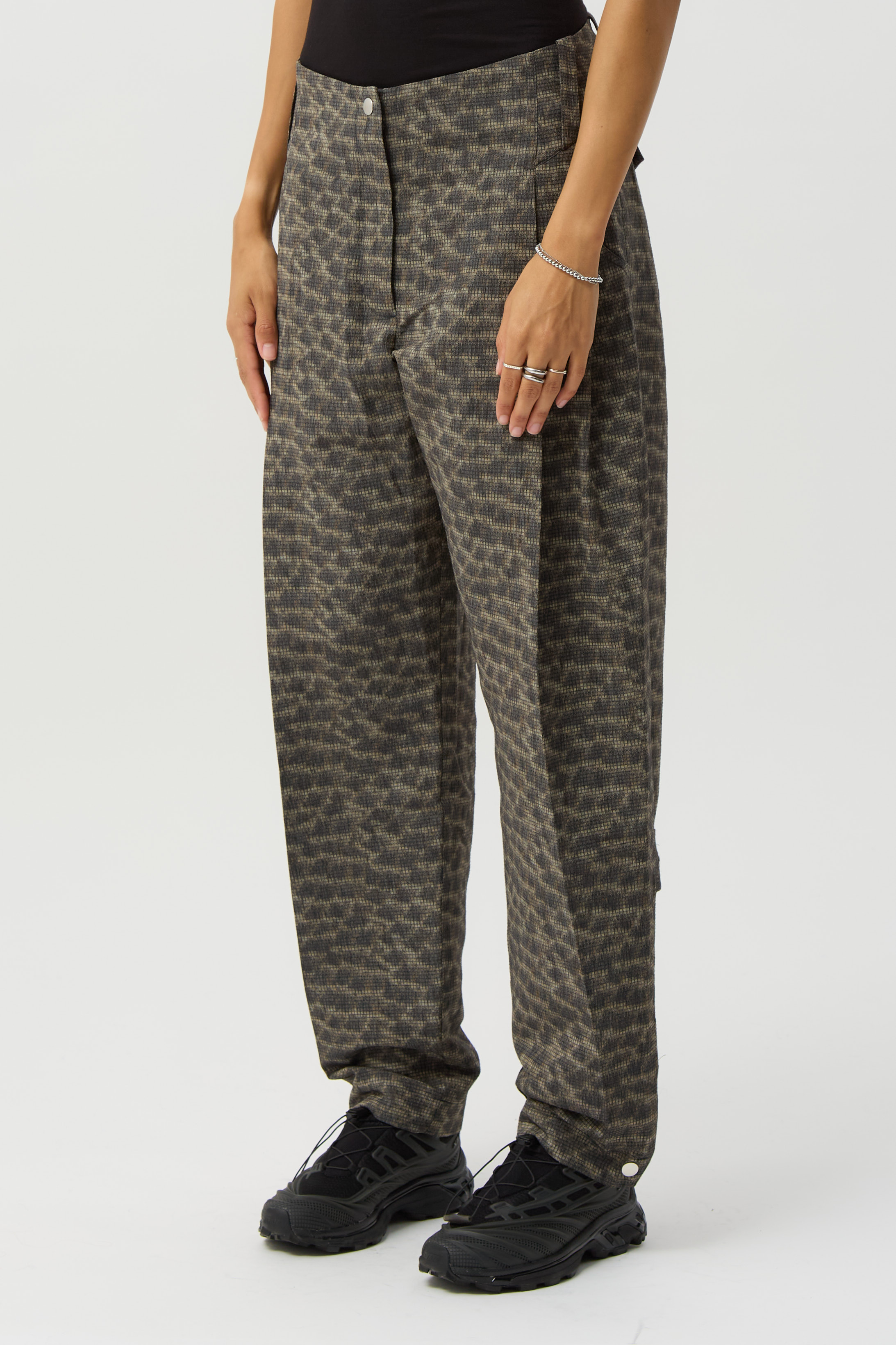 Feather Print Peregrine Trousers