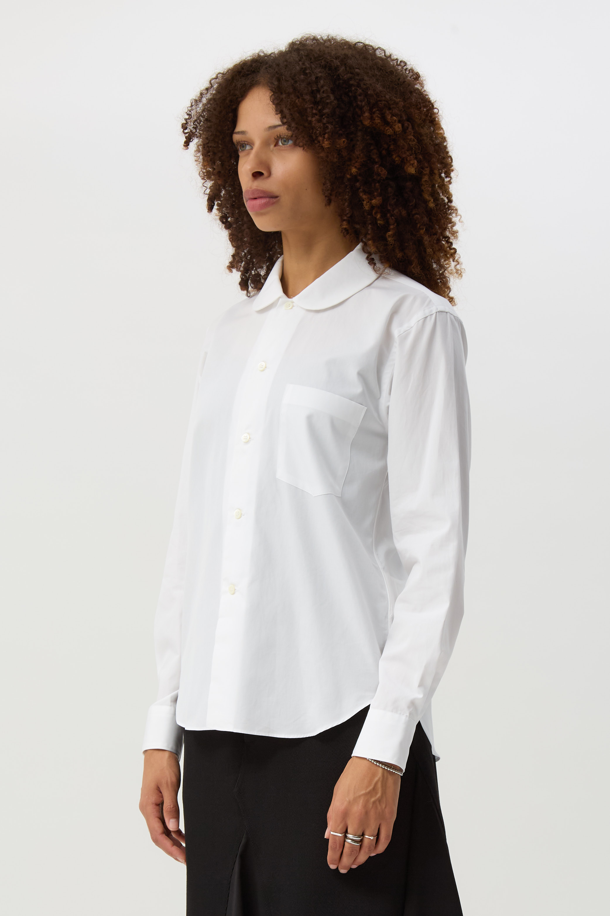 White Cotton Blouse