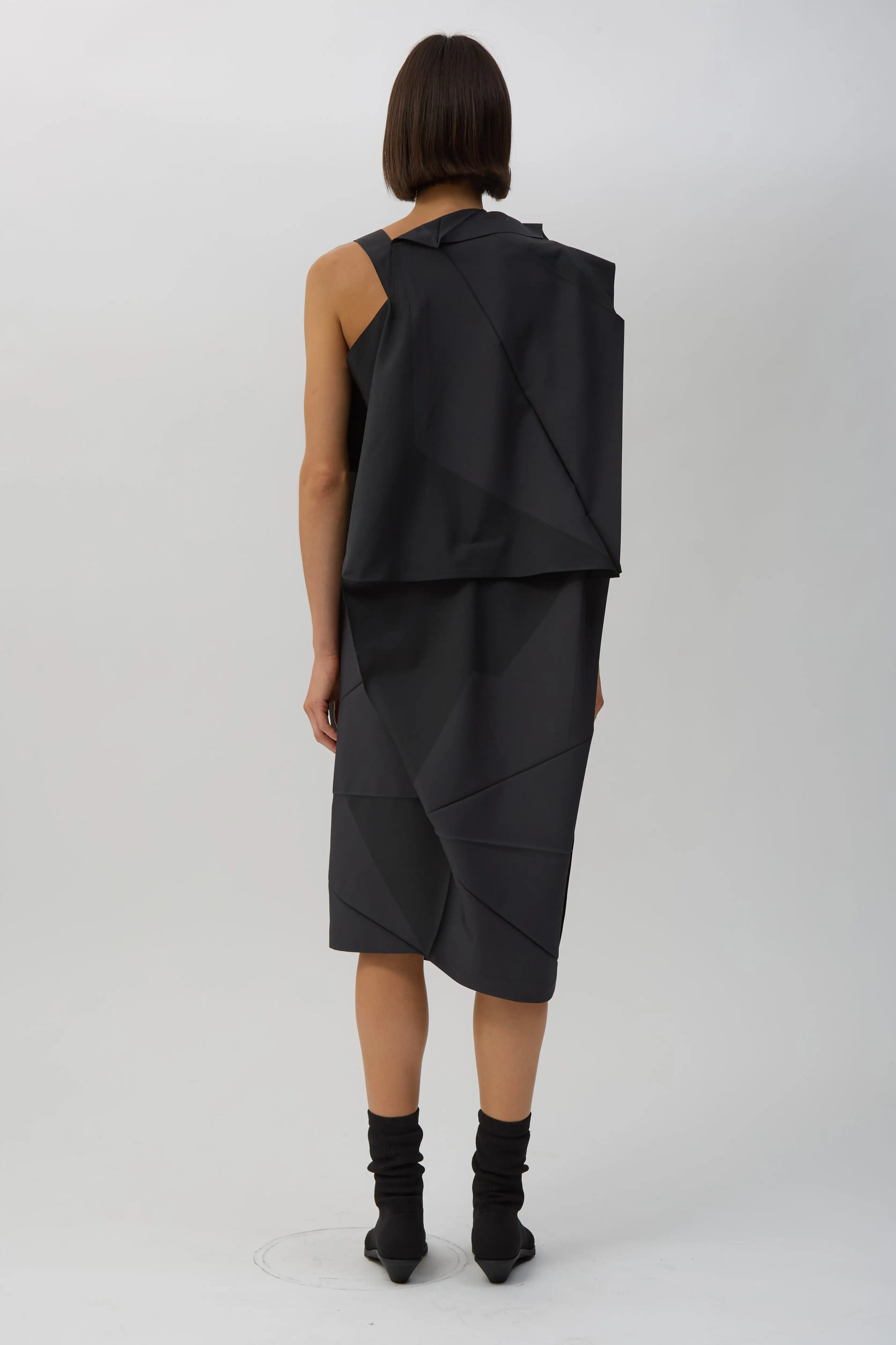 Gray No.17 Print Dress