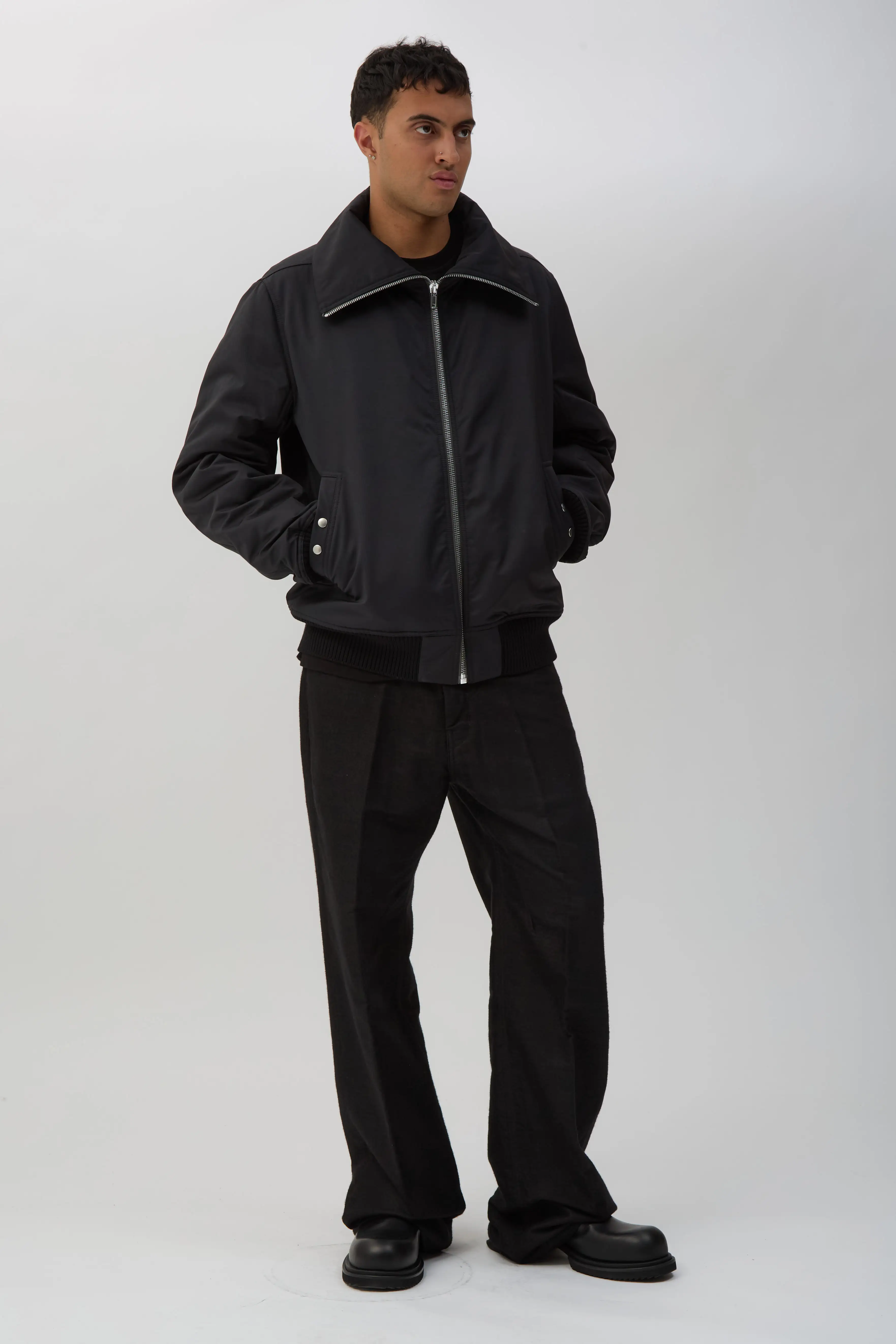 Black Dracuflight Bomber Jacket