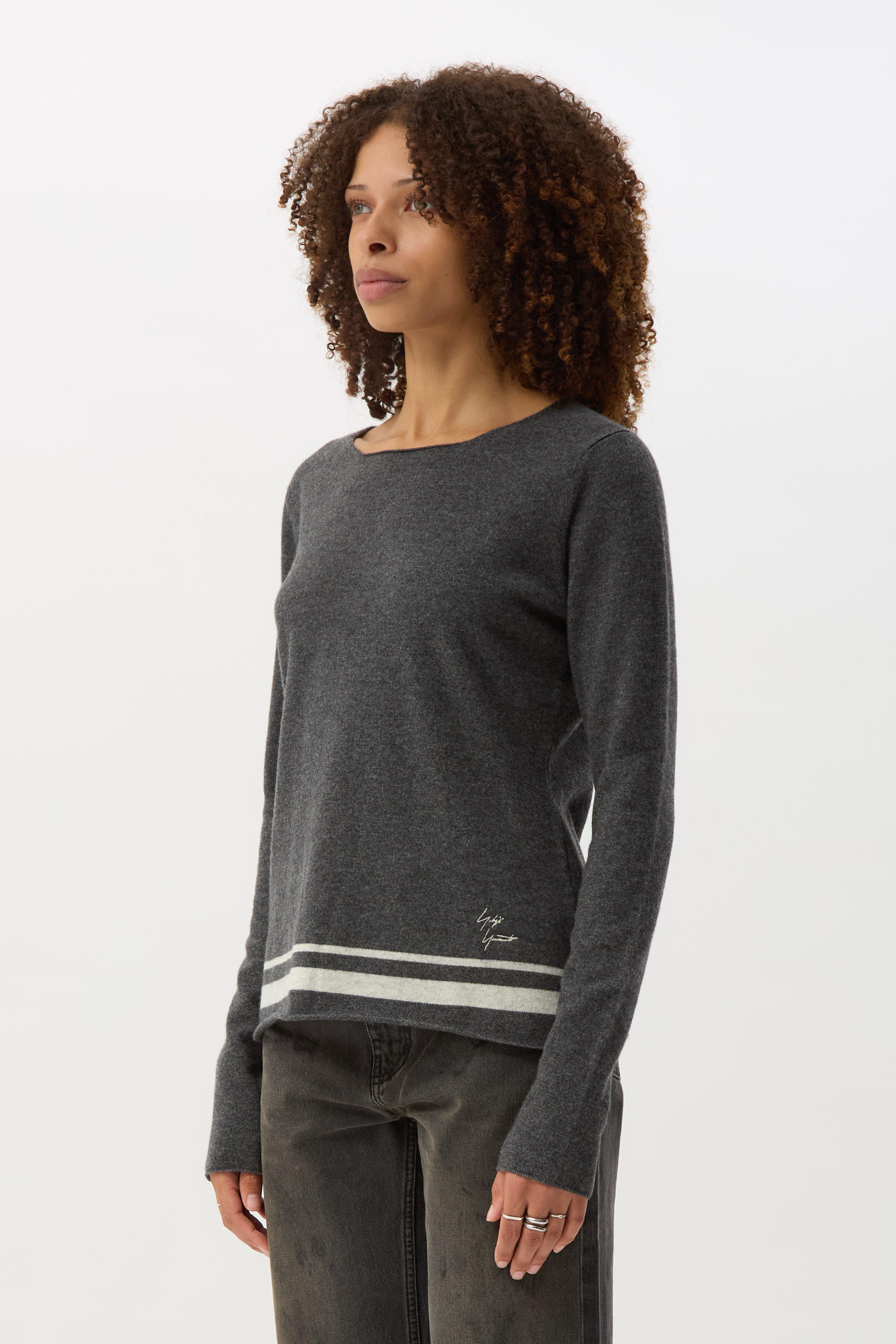 Charcoal YY Signature Sweater