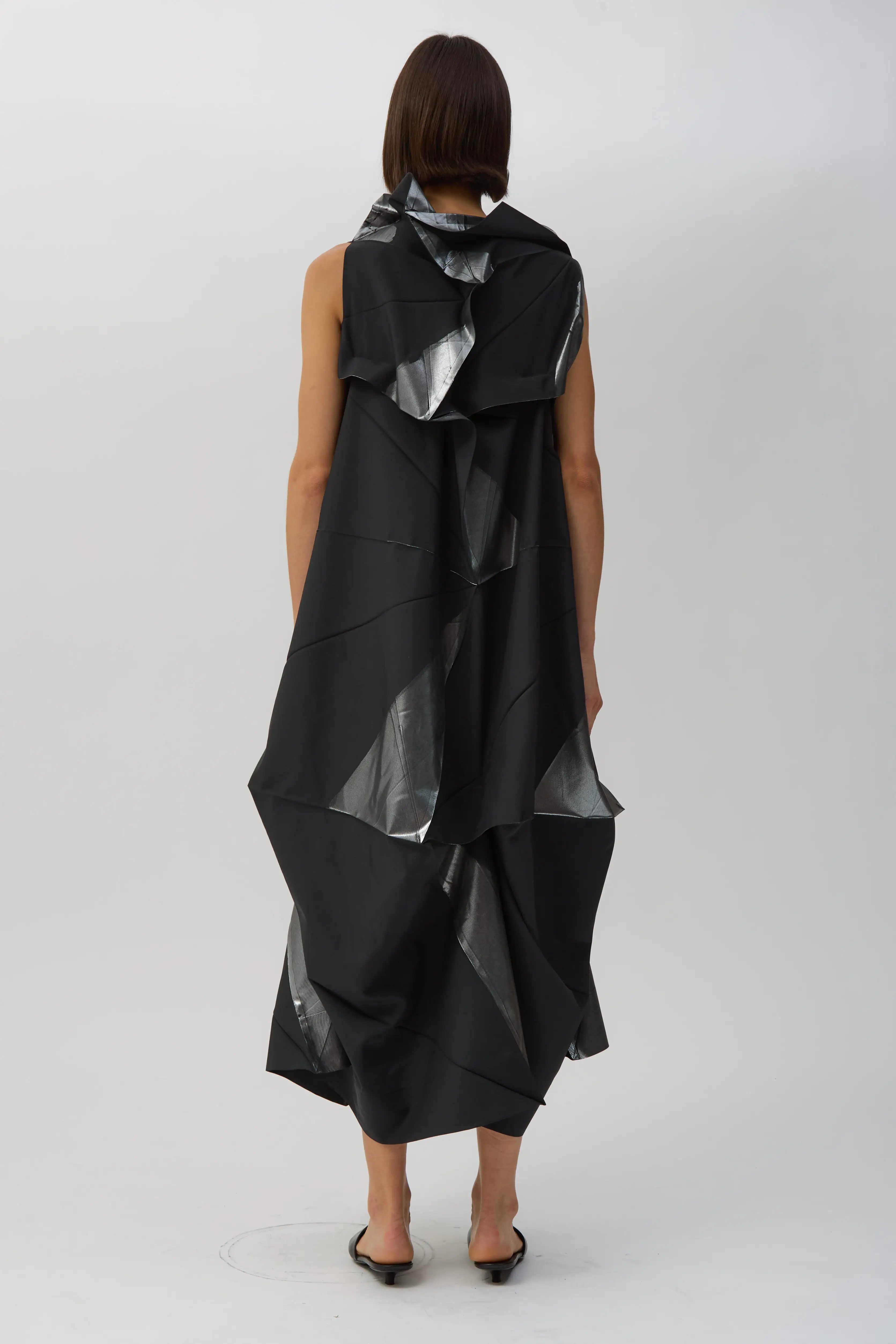 Black No.16 Foil Dress