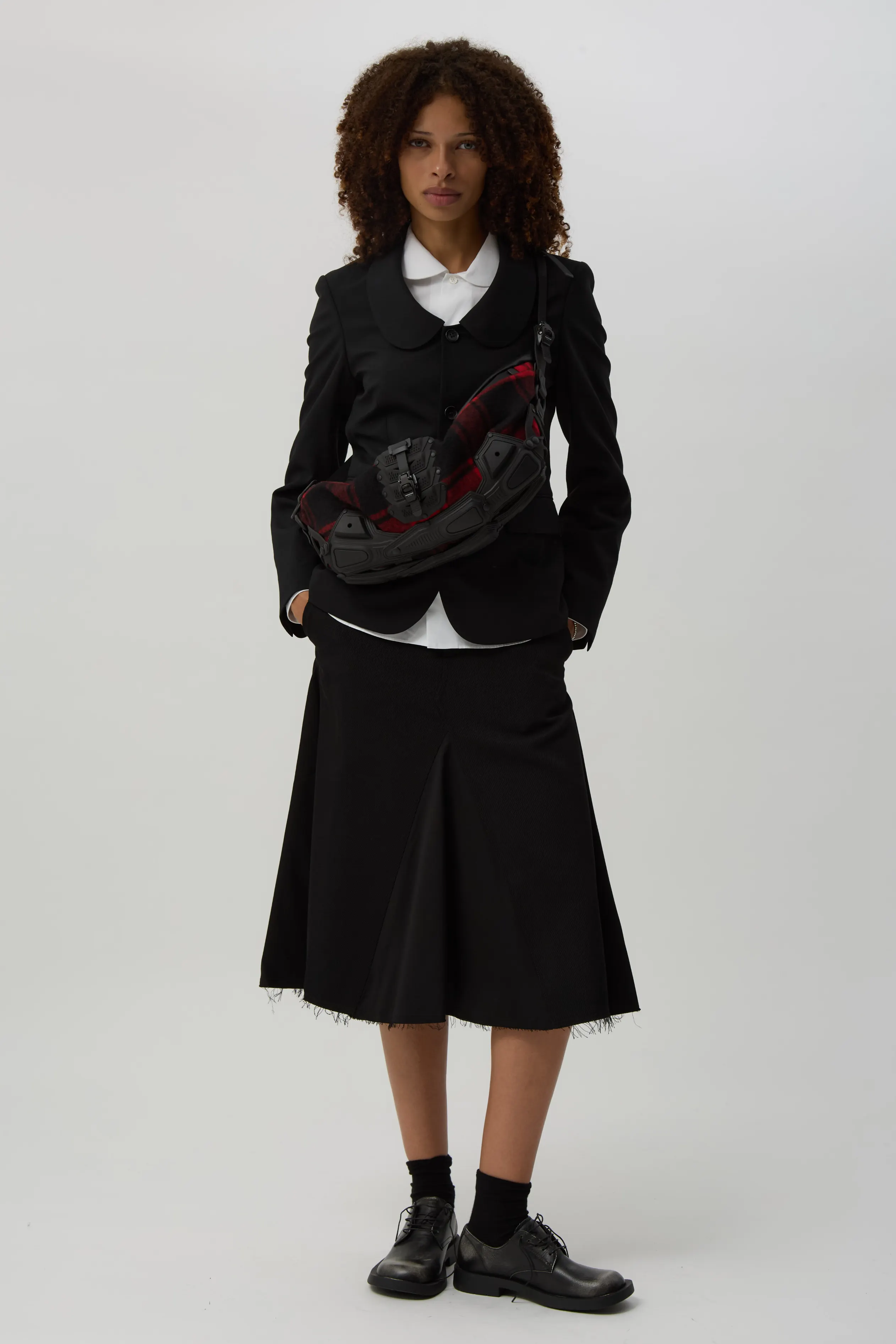 Pit Stop Black Rift Skirt