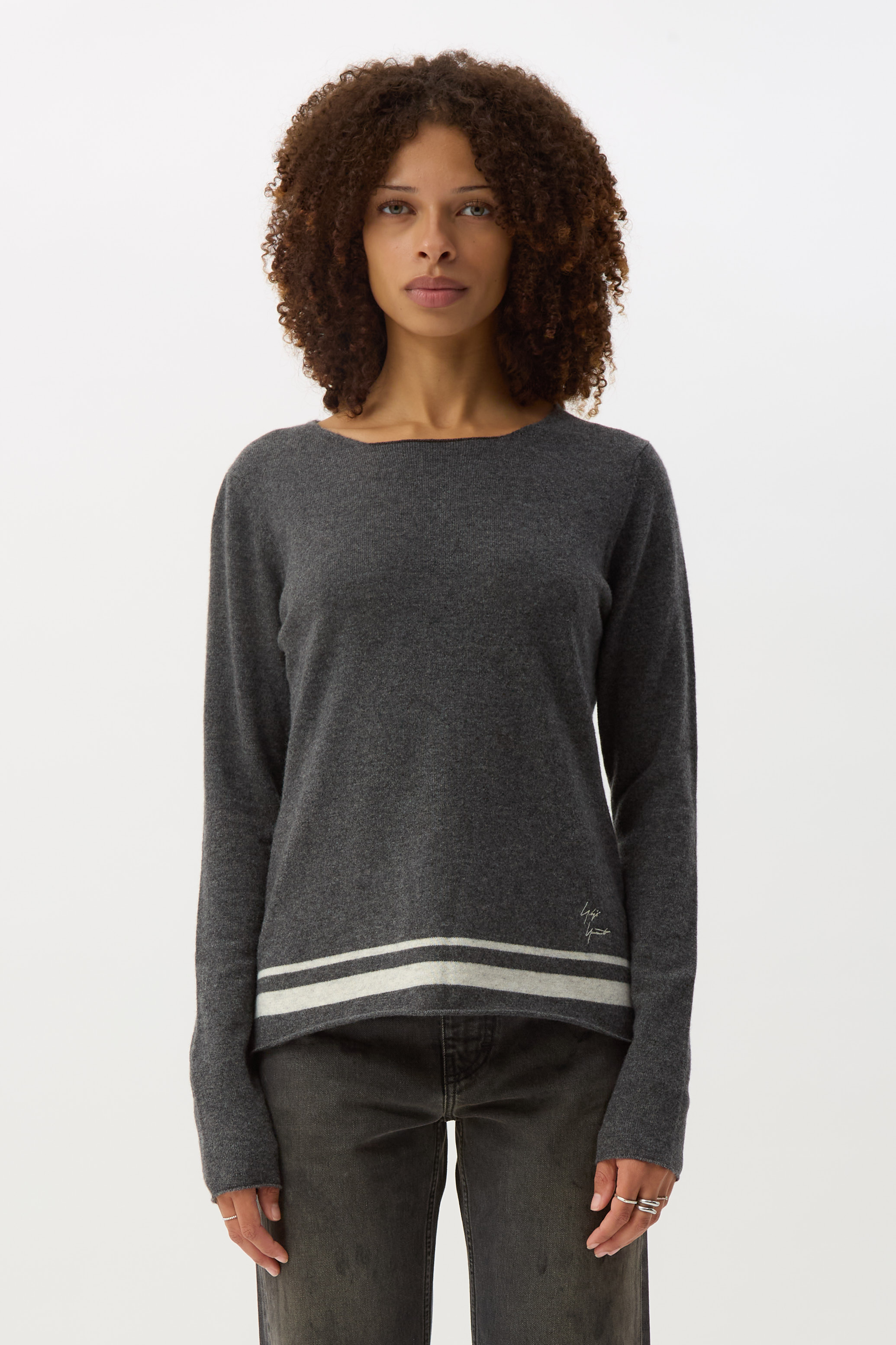 Charcoal YY Signature Sweater