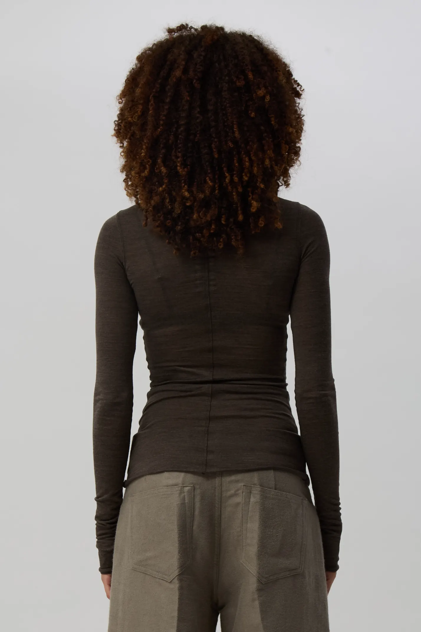 Dark Dust Knit Long-Sleeve T