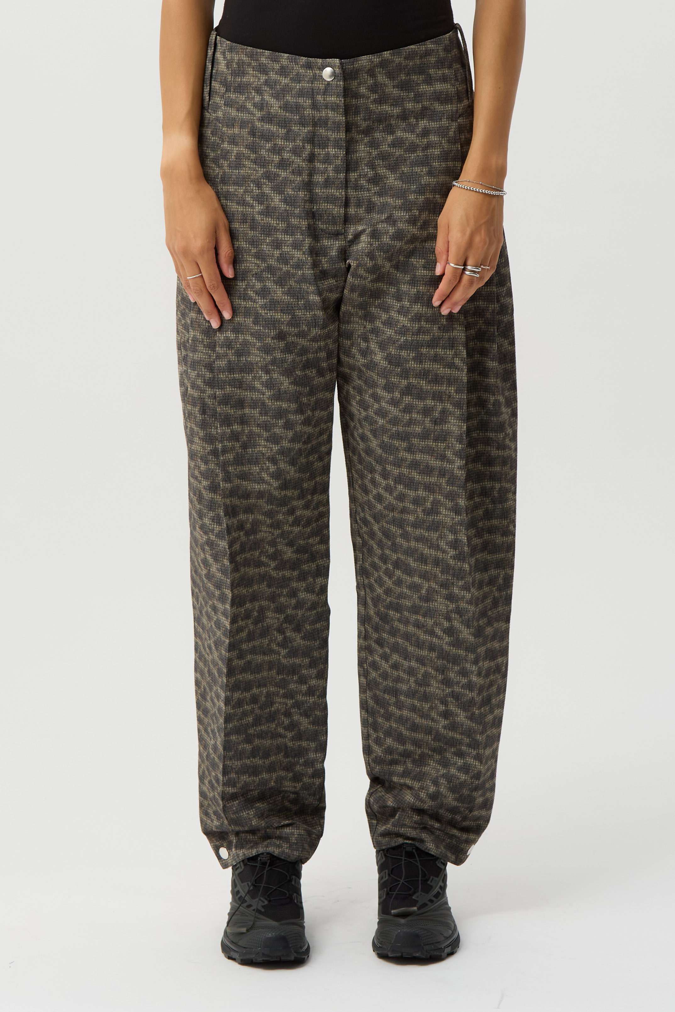 Feather Print Peregrine Trousers