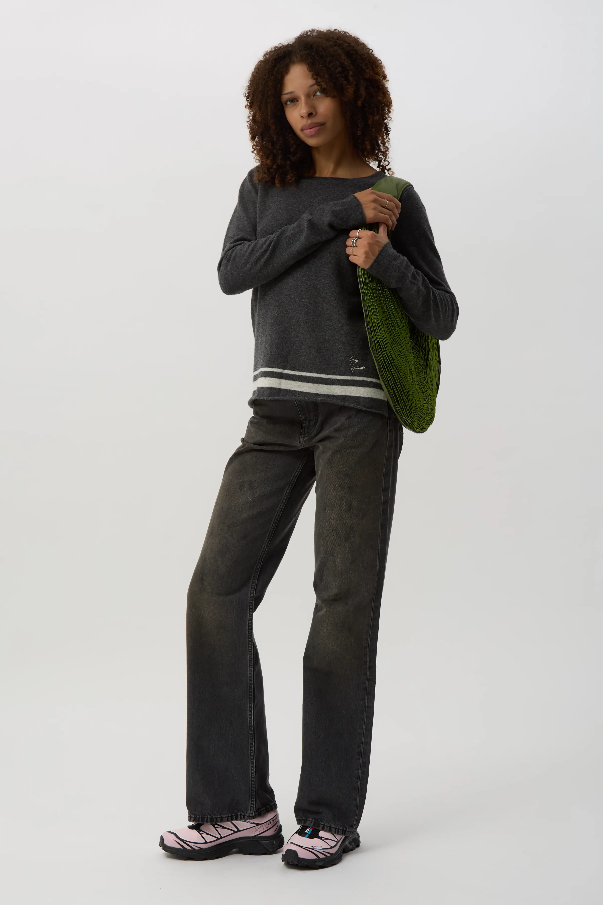 Charcoal YY Signature Sweater