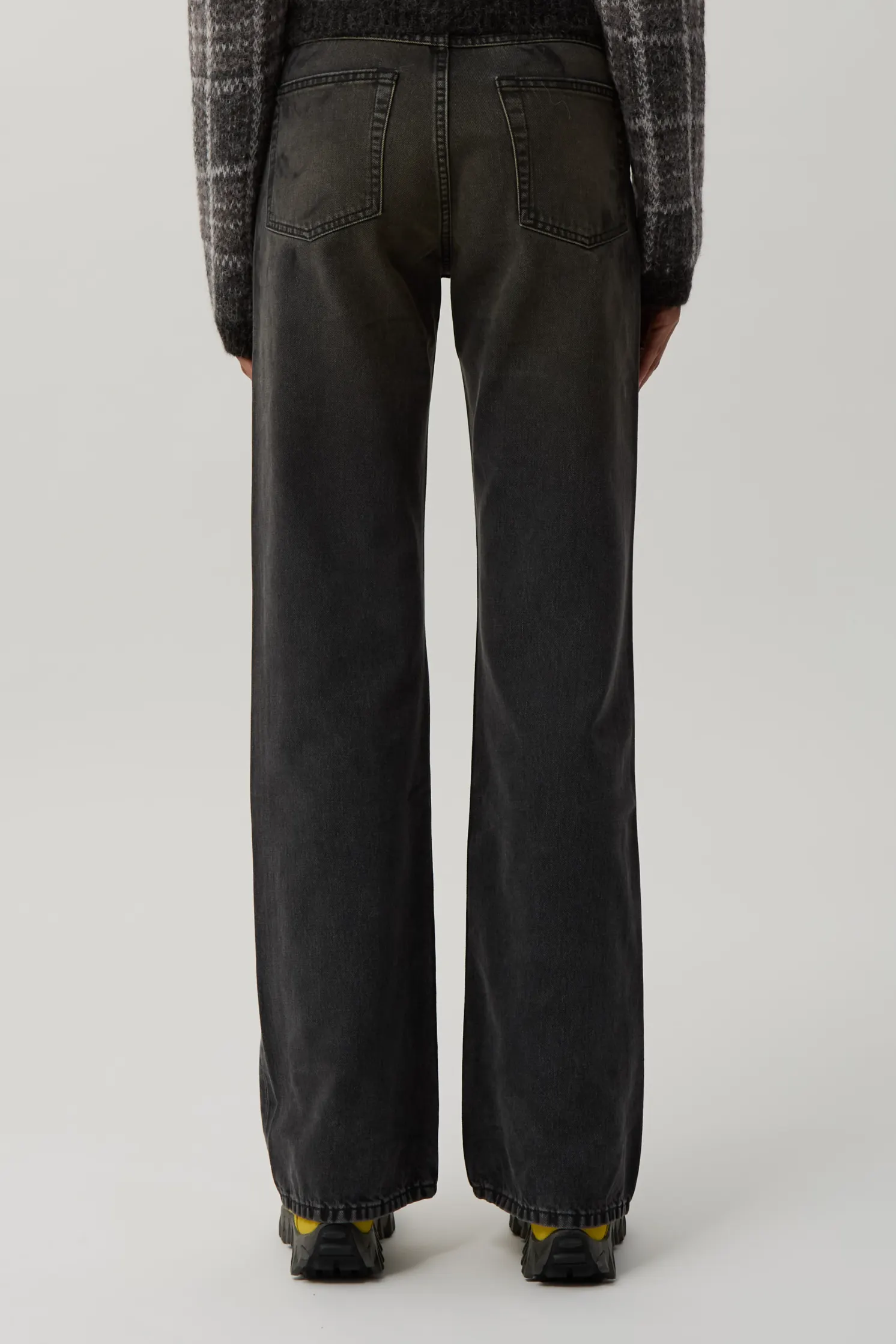 Car Repair Wash Boot Cut Jeans