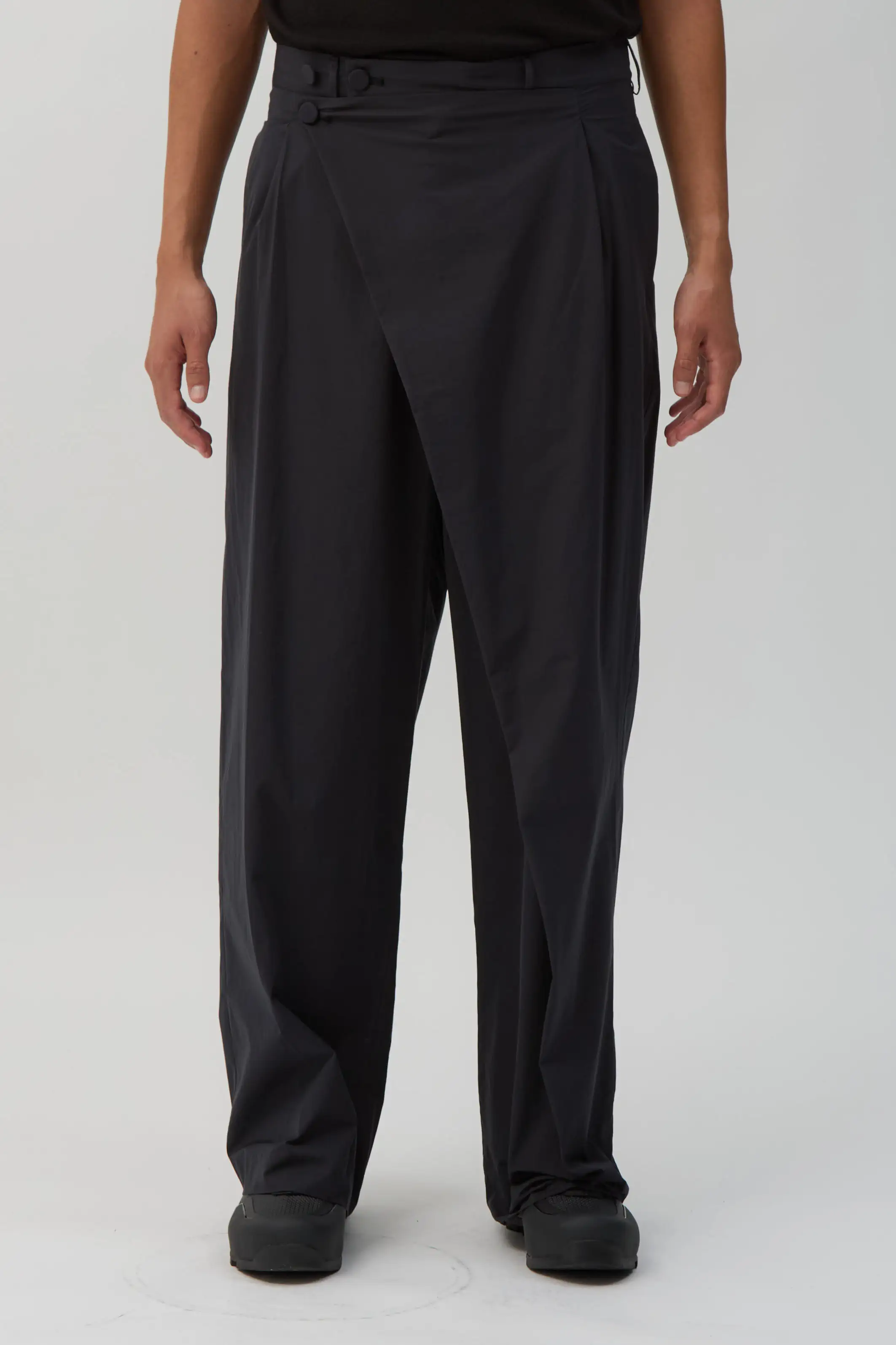 Pitch Black Kippel Wrap Trousers